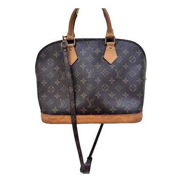 Louis Vuitton Alma leather handbag