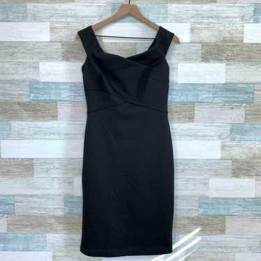 WHBM Instantly Slimming Sheath Dress Black Off The