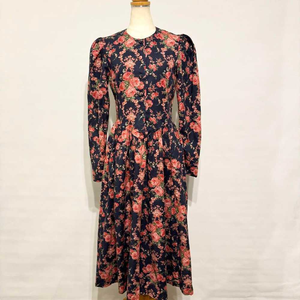 LAURA ASHLEY Floral Long Dress US6 - image 10