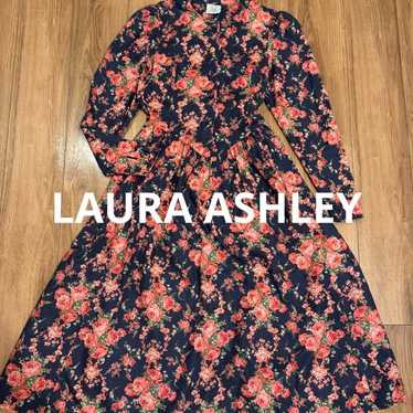 LAURA ASHLEY Floral Long Dress US6 - image 1