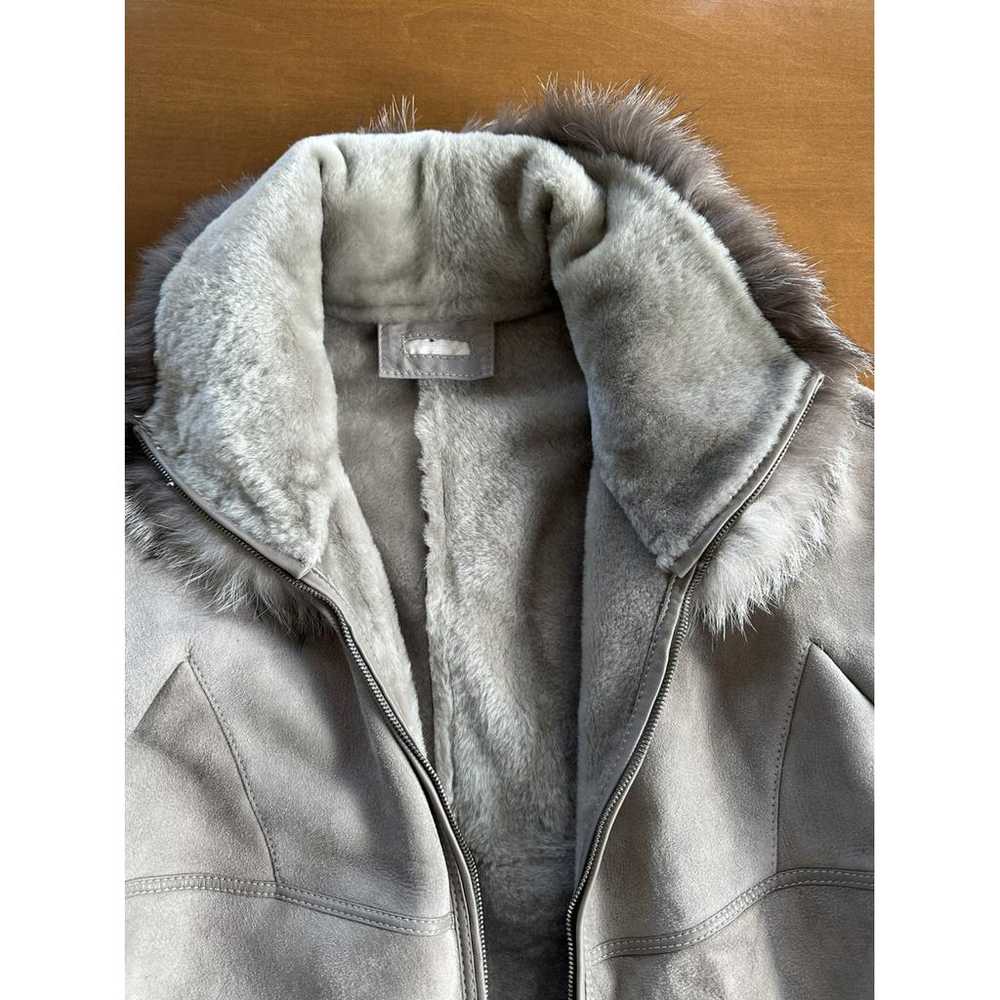 Kiton Shearling coat - image 4