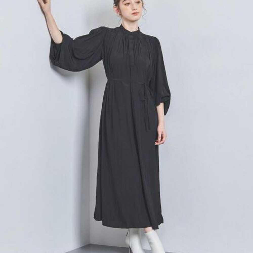 UNITED ARROWS Gather Long Dress ¥29,700 - image 1