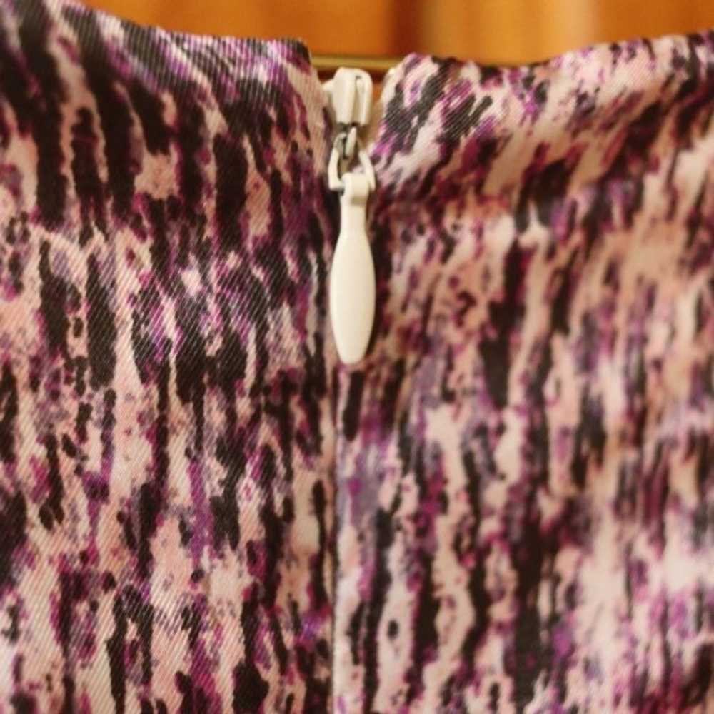 Banana Republic Pink & Purple Silk Midi Dress nwo… - image 9