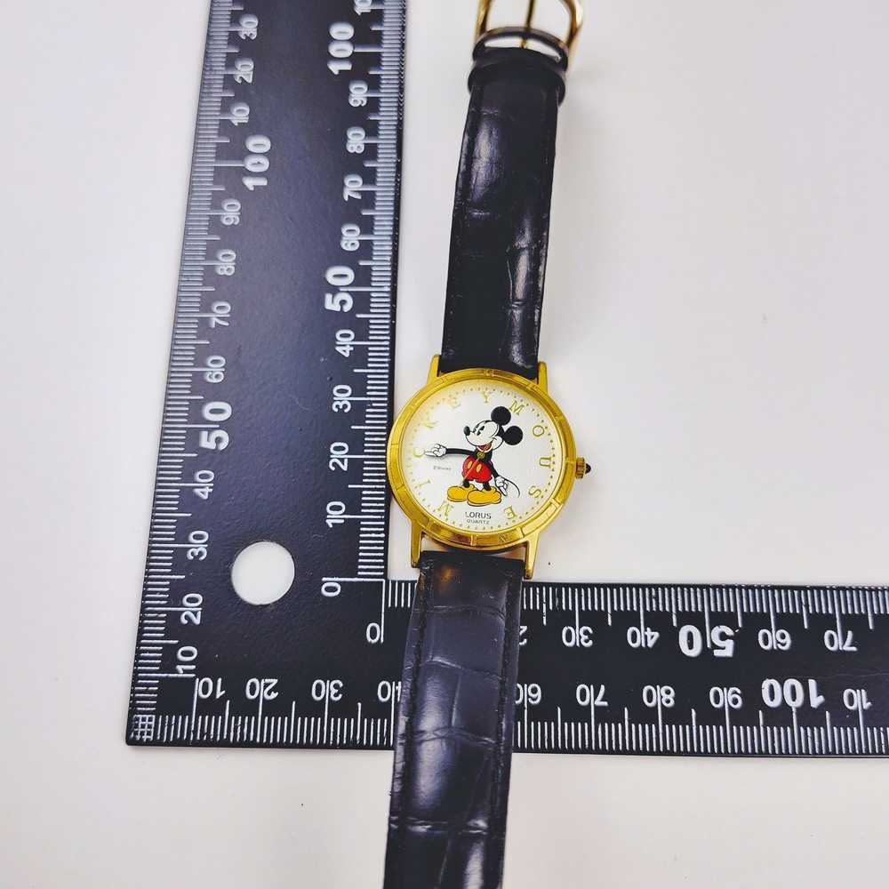 Disney Disney Lorus Mickey Mouse Gold-Toned Watch… - image 8