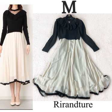 18 Rirand Couture Decollete Frill Docking One-Pie… - image 1