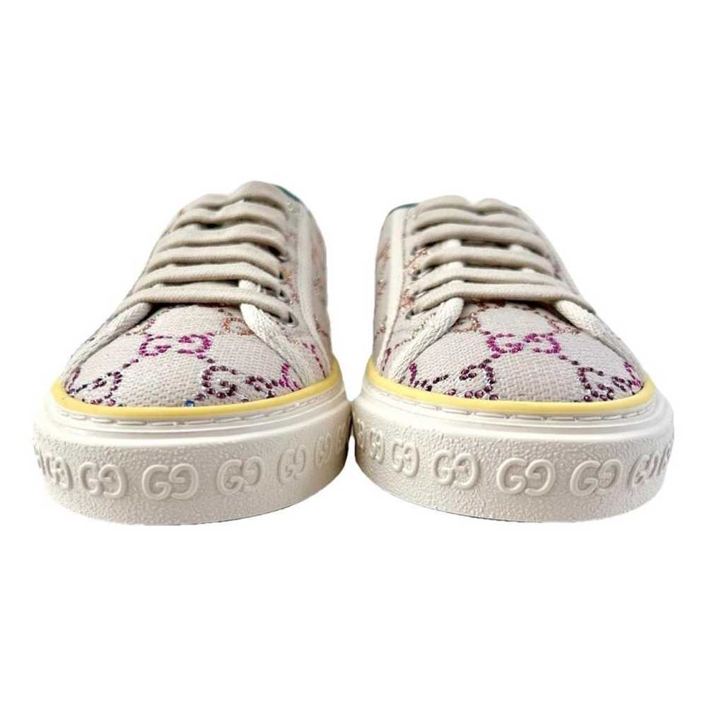 Gucci Tennis 1977 cloth trainers - image 1