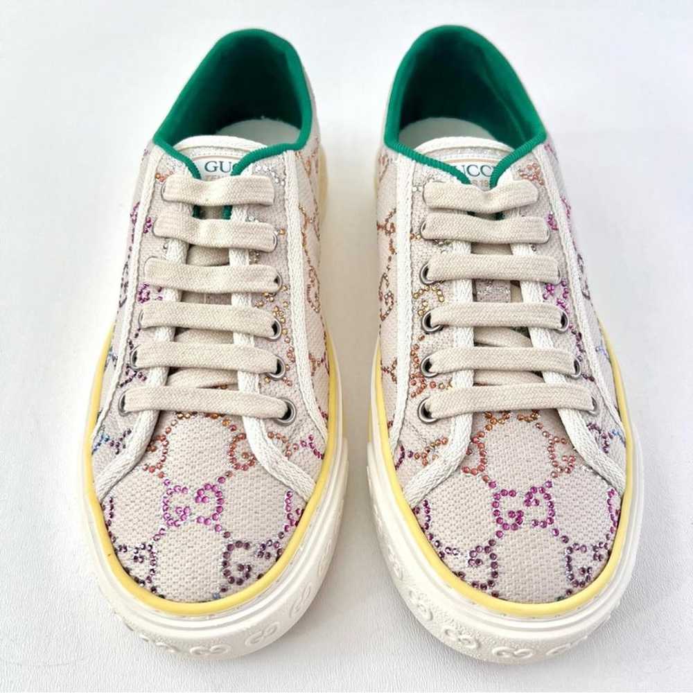 Gucci Tennis 1977 cloth trainers - image 2