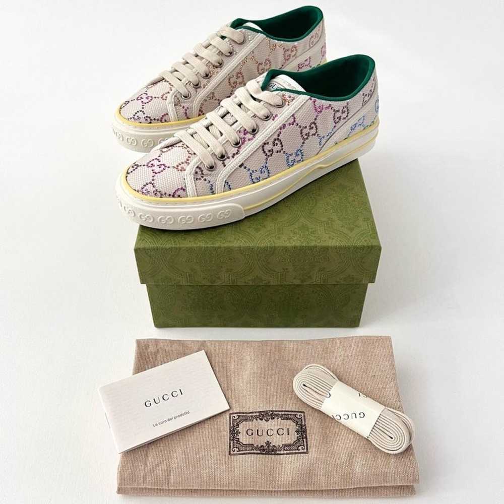 Gucci Tennis 1977 cloth trainers - image 3