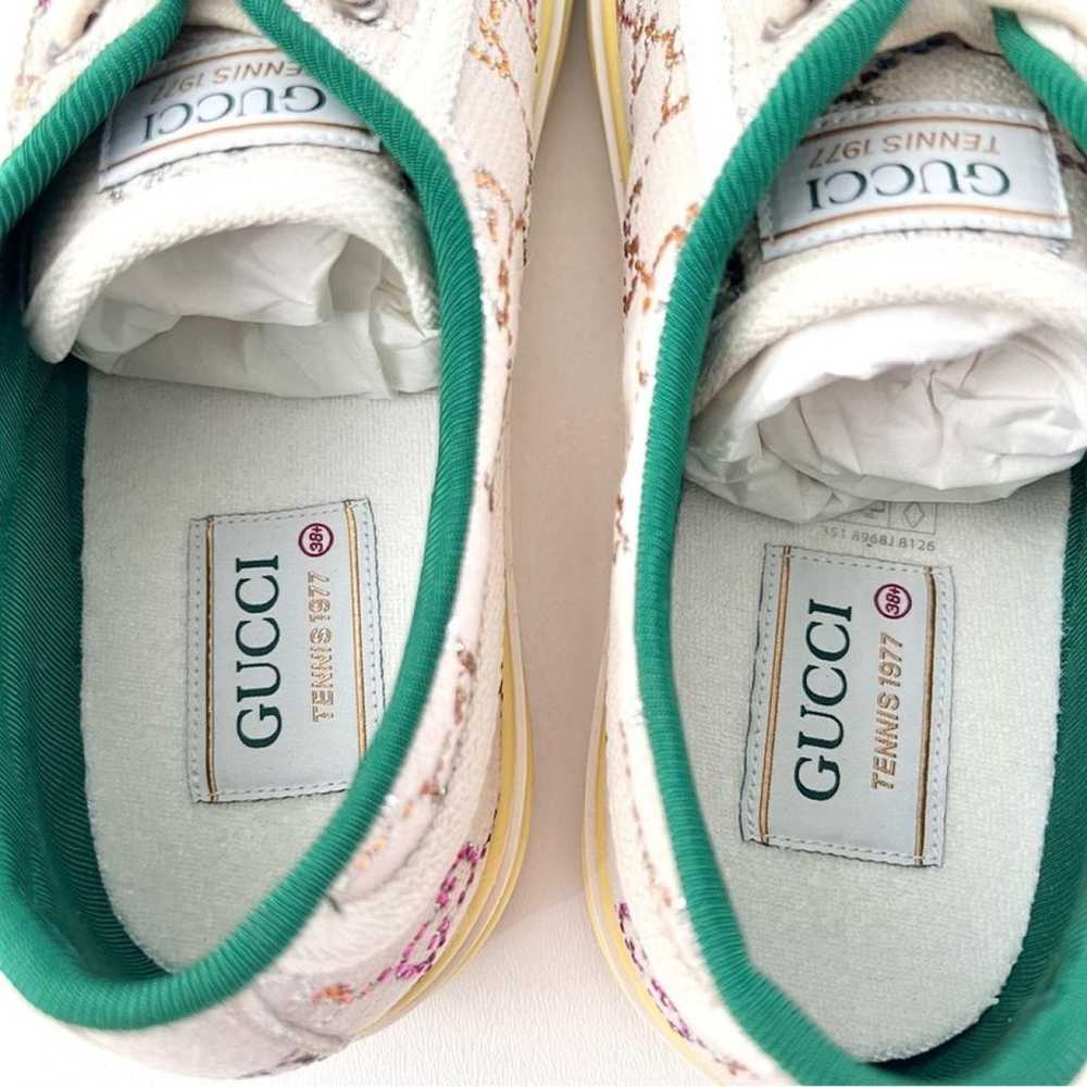 Gucci Tennis 1977 cloth trainers - image 4