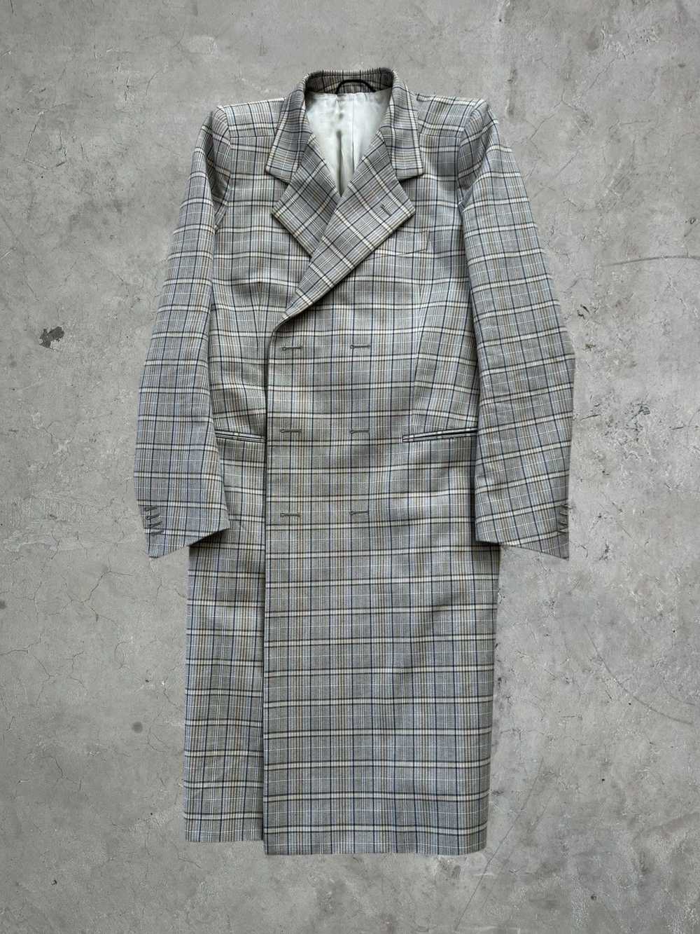 Balenciaga SS/17 Balenciaga Plaid Trench Coat - image 1