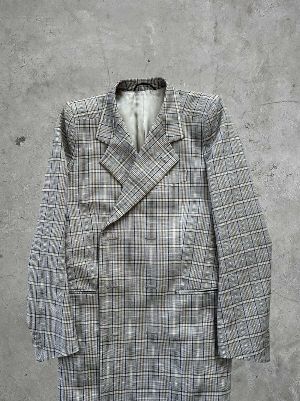 Balenciaga SS/17 Balenciaga Plaid Trench Coat - image 3