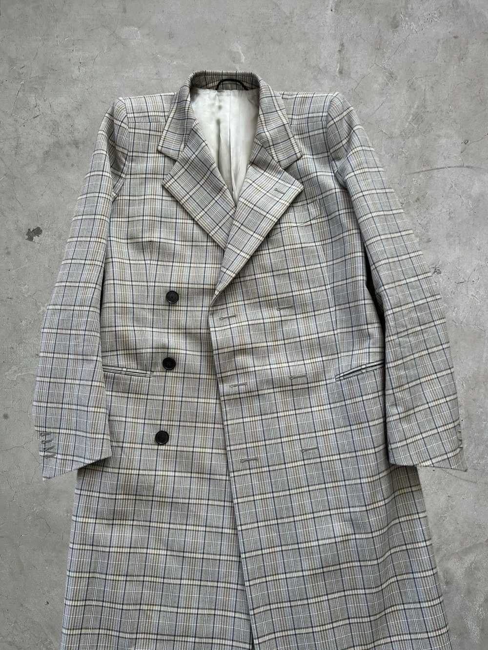 Balenciaga SS/17 Balenciaga Plaid Trench Coat - image 7