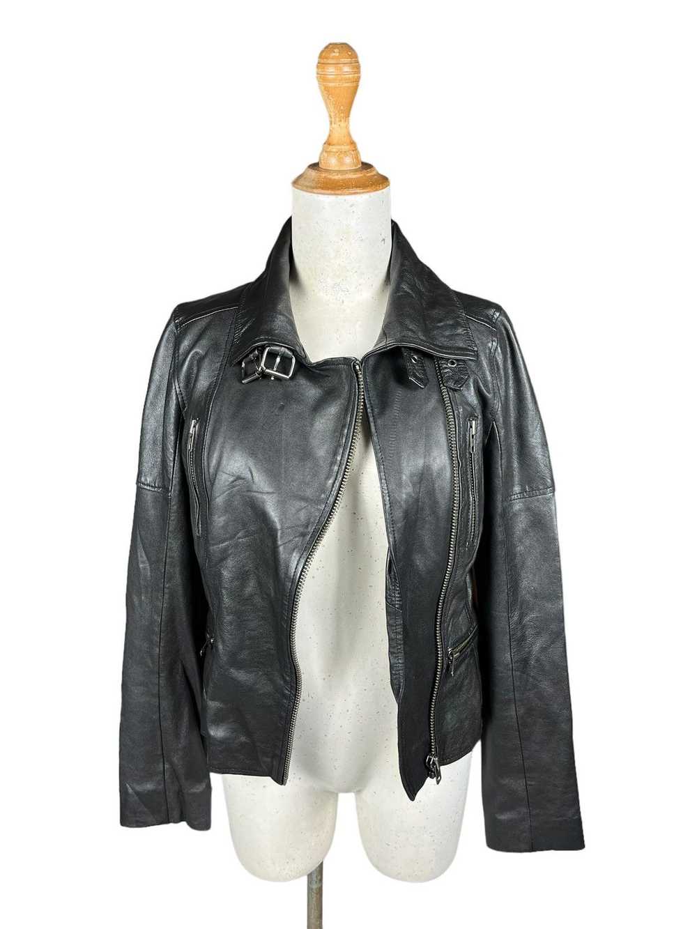 Leather Jacket × Muubaa Muubaa Nobel Midnight Bla… - image 2