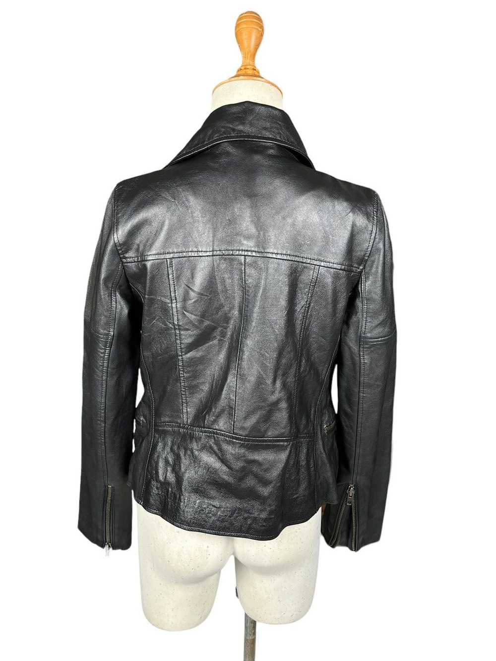 Leather Jacket × Muubaa Muubaa Nobel Midnight Bla… - image 9