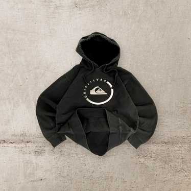 Quiksilver Vintage baggy quiksilver surf hoodie - image 1