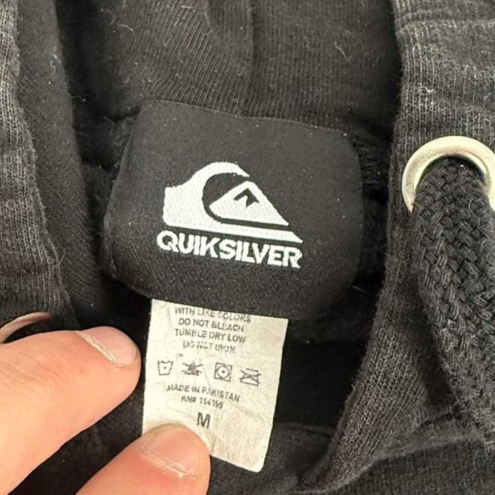 Quiksilver Vintage baggy quiksilver surf hoodie - image 4