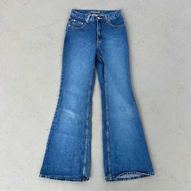 Vintage Y2K Gasoline Flare Denim Blue Jeans Size 5