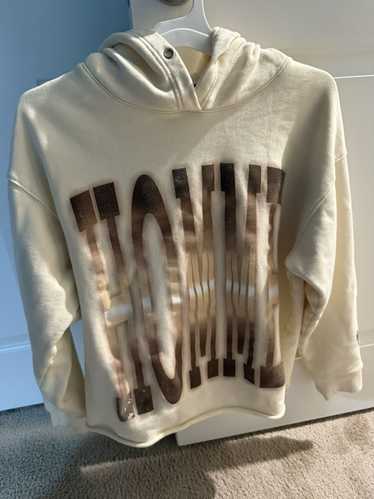 Homme + Femme La Homme Femme Cream Brown Hoodie