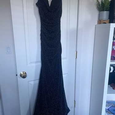 Windsor black glitter dress