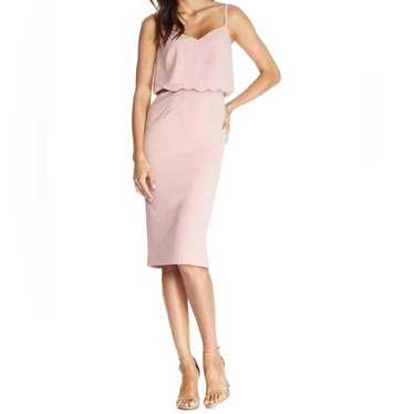 Dress The Population Blouson Dress Sheath ALONDRA 