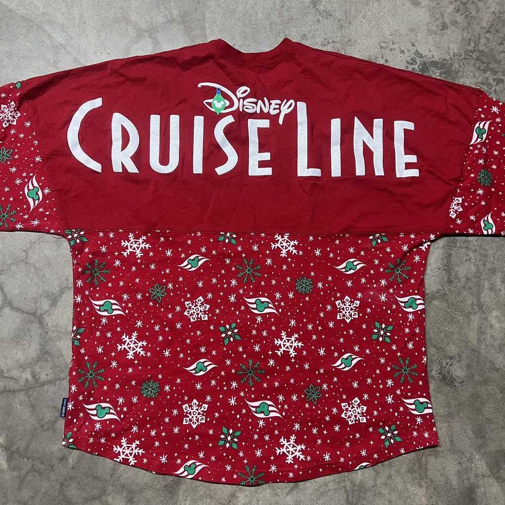 Disney × Jersey × Vintage Disneyland Christmas Cr… - image 3