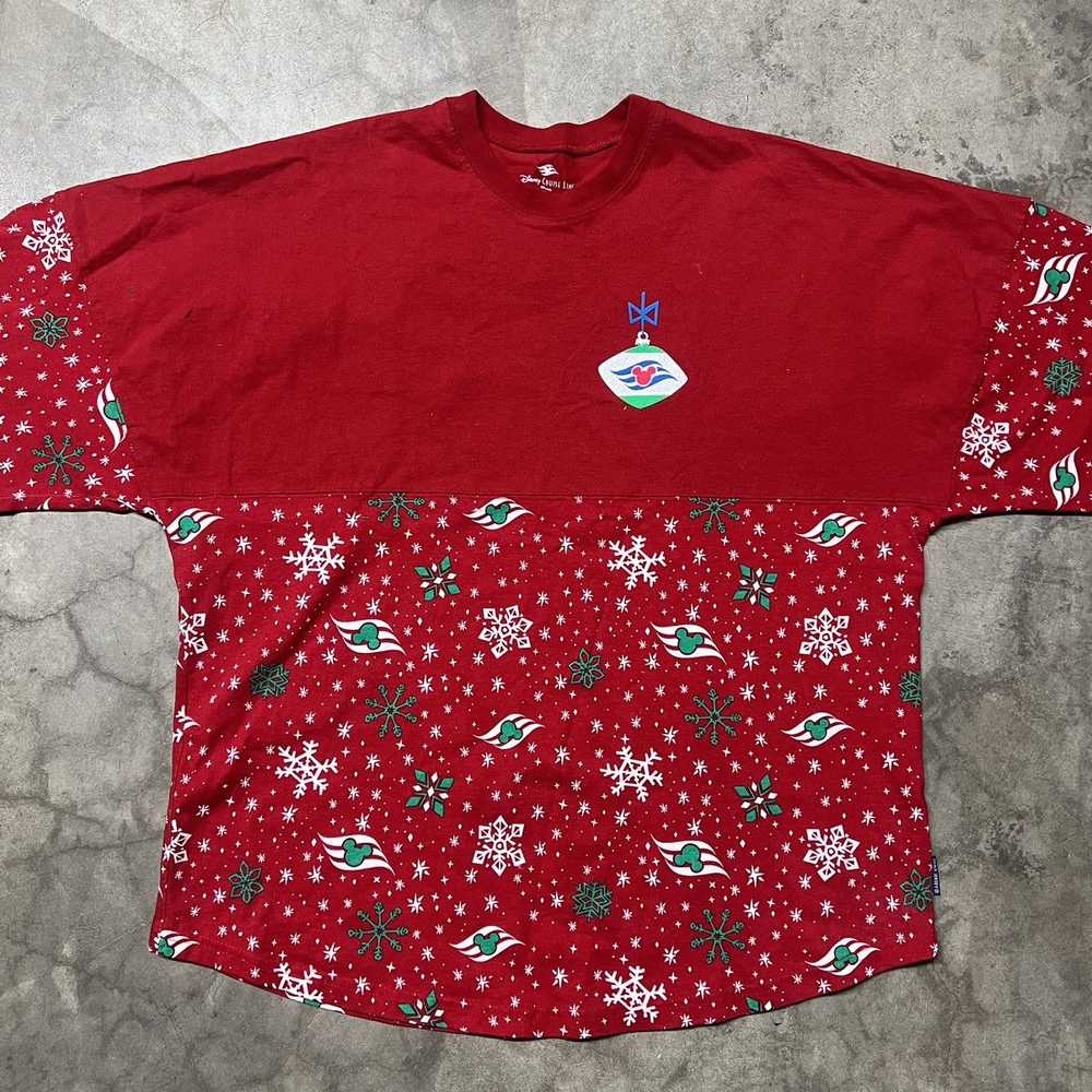 Disney × Jersey × Vintage Disneyland Christmas Cr… - image 6