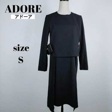 ADORA Black Formal Dress 36 Wool