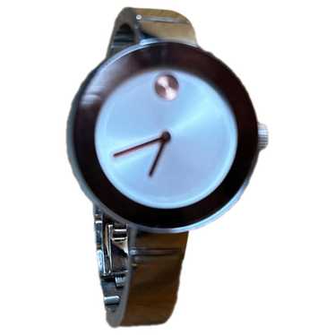 Movado Silver watch