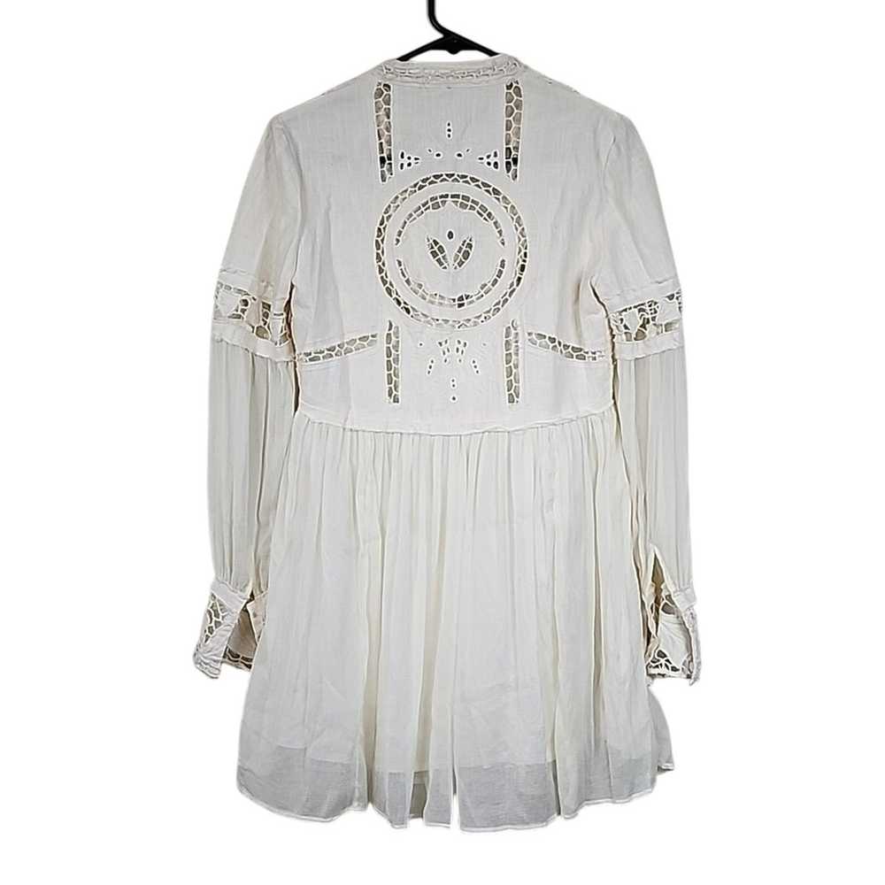 Free People Dreamland Mixed Media Size 4 Dress - image 11