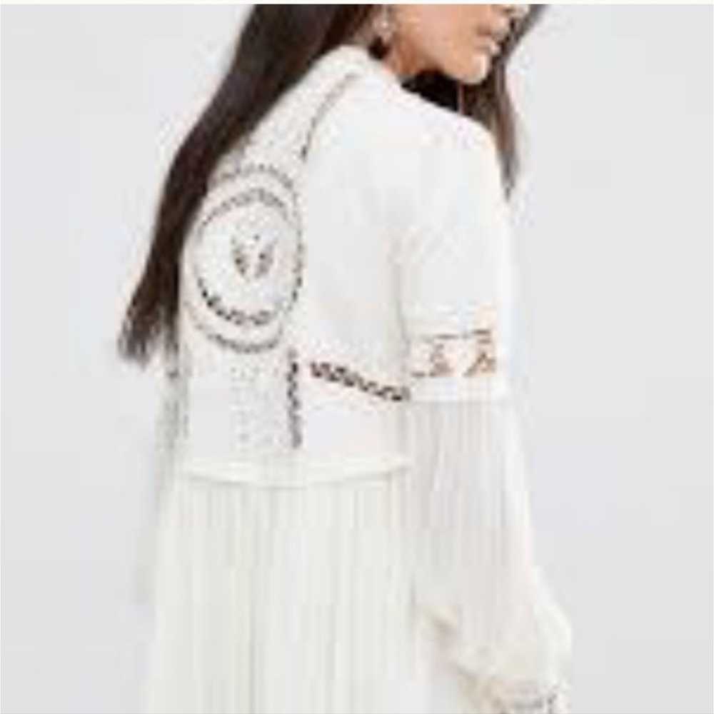 Free People Dreamland Mixed Media Size 4 Dress - image 12