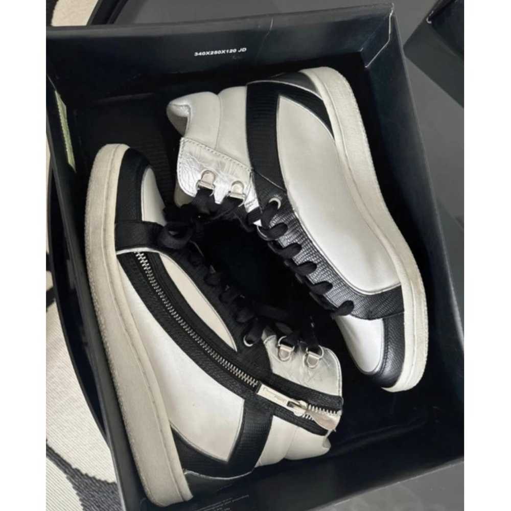 Just Cavalli Leather high trainers - image 10