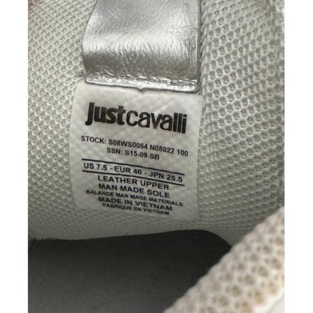 Just Cavalli Leather high trainers - image 7