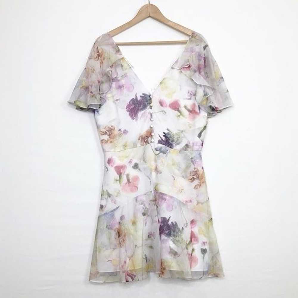 Ted, baker, watercolor, pastel Sangro Fit and fla… - image 2