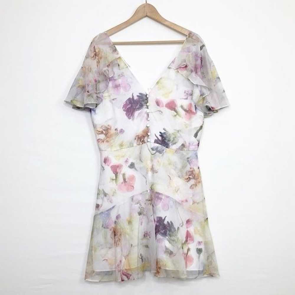 Ted, baker, watercolor, pastel Sangro Fit and fla… - image 9