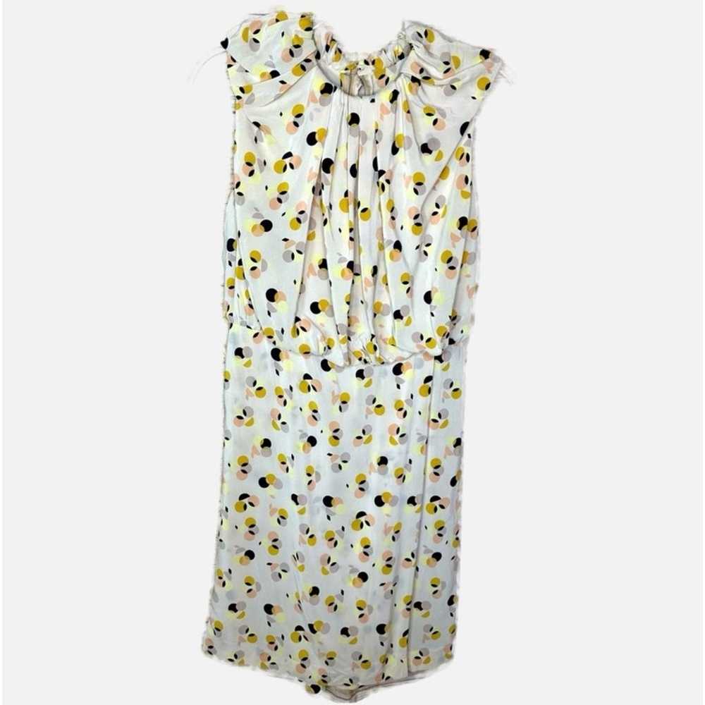 Marni Sleeveless 100% Silk Dress - DOTS - image 1