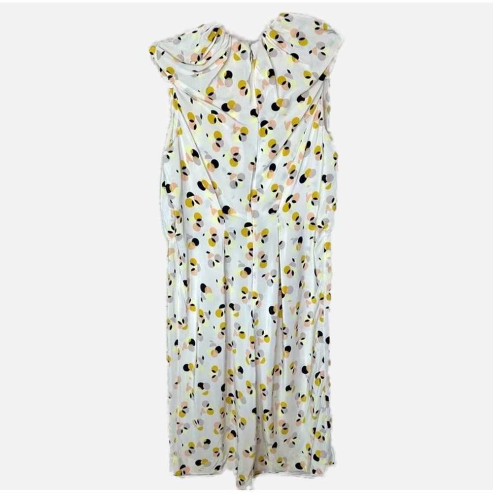 Marni Sleeveless 100% Silk Dress - DOTS - image 9