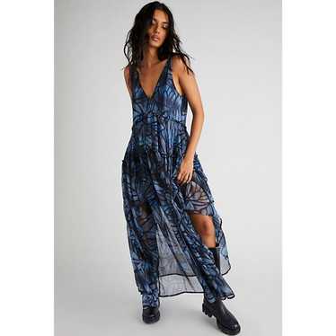 NEW popular Free People Julianna Floral Maxi Dress M