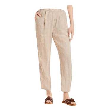 Eileen Fisher Linen straight pants