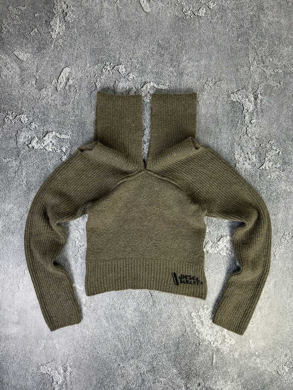 Diesel × Japanese Brand × Streetwear Vintage Knit… - image 1