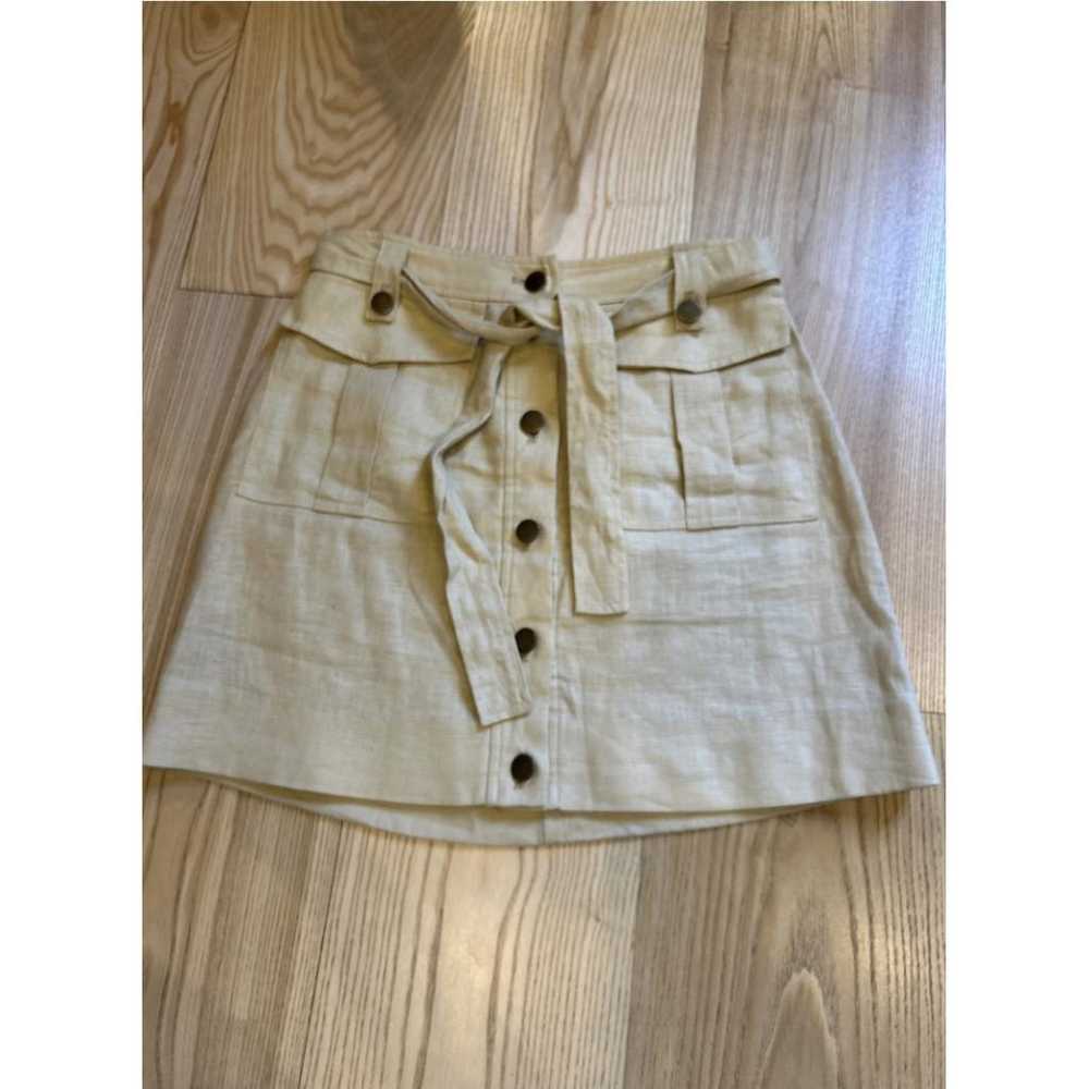 Lovers + Friends Linen mini skirt - image 10