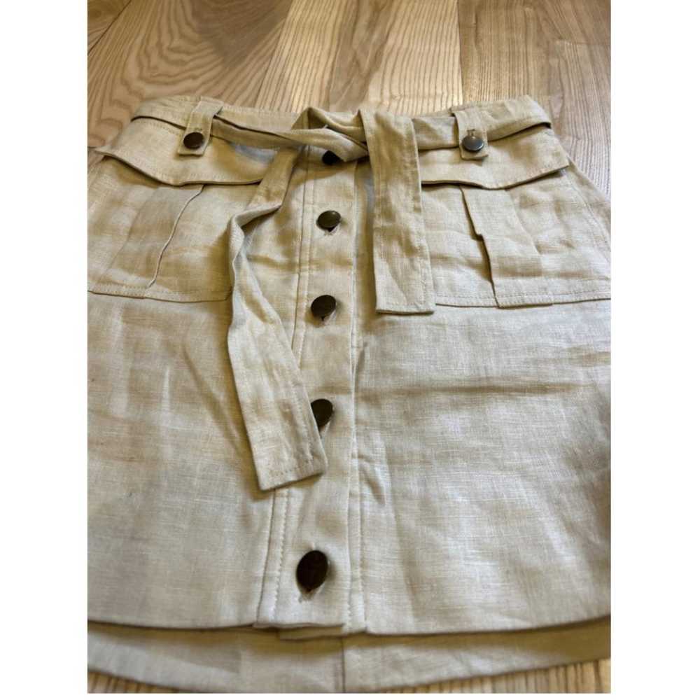 Lovers + Friends Linen mini skirt - image 12