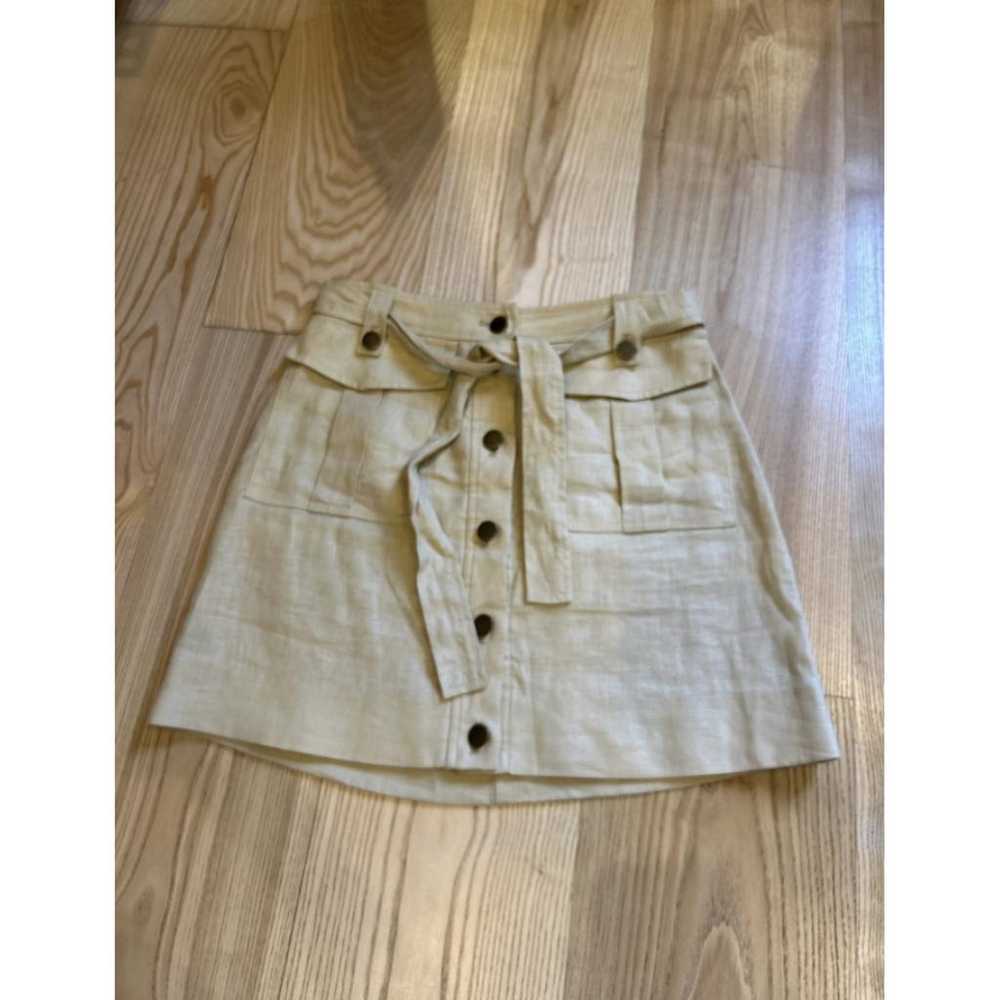 Lovers + Friends Linen mini skirt - image 9