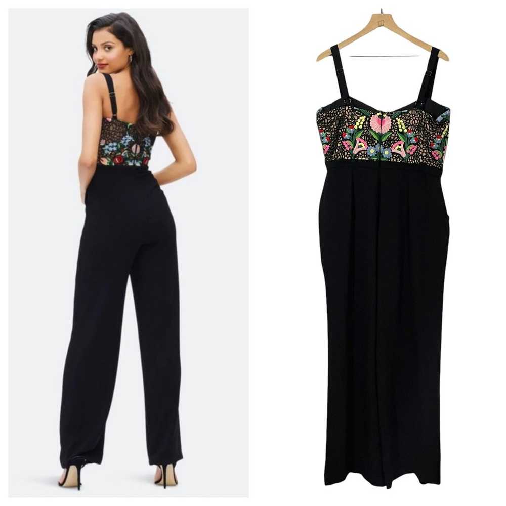 Dress the Population Romy Embroidered Jumpsuit - … - image 2