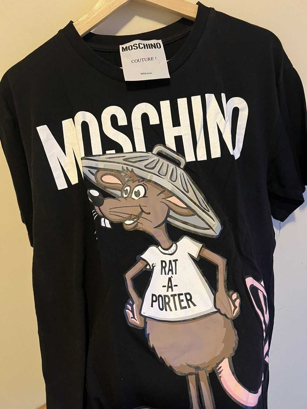 Moschino Moschino RAT A PORTER T-SHIRT - image 3