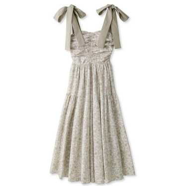 SNIDEL Shoulder Ribbon Flower Dress - image 1