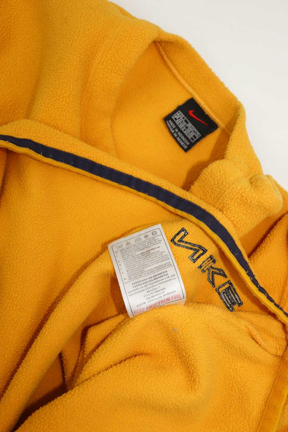 Nike × Vintage Nike Vintage Warm Yellow Fleece Cr… - image 11