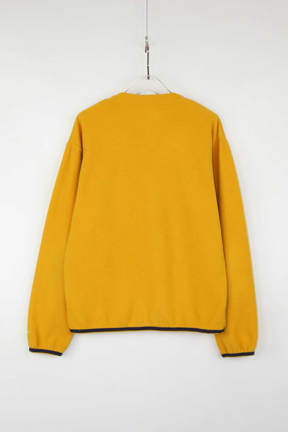 Nike × Vintage Nike Vintage Warm Yellow Fleece Cr… - image 2