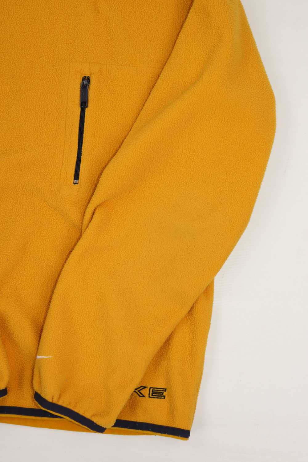 Nike × Vintage Nike Vintage Warm Yellow Fleece Cr… - image 7