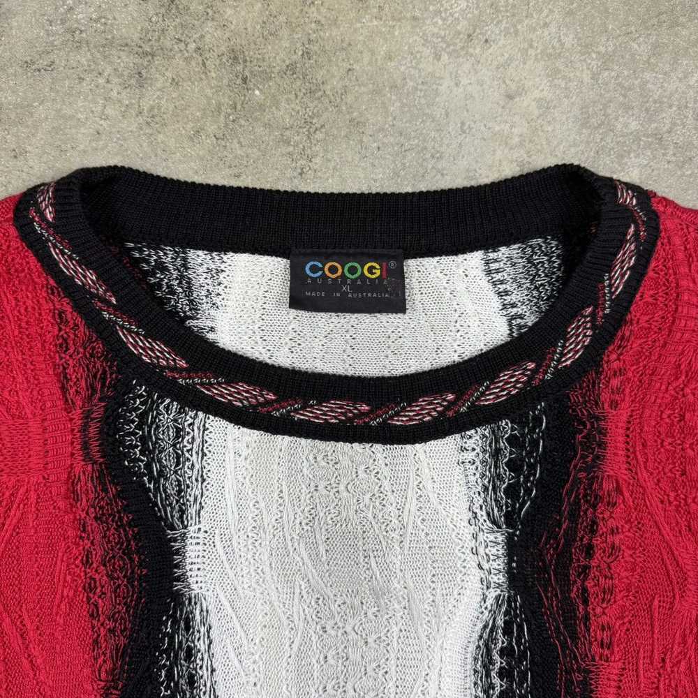 Coloured Cable Knit Sweater × Coogi × Vintage Vin… - image 2