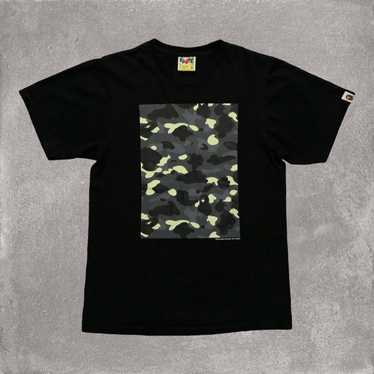 Bape Bape Small City Camo Archive Black Tee Glow … - image 1